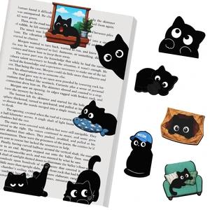 10 Pcs Cat Magnetic Bookmarks, Cute Page Markers for Reading and Gifting | Book Lover Gifts for Women, Cat Lovers, Students and Teachers, Suited for Cat Party, Birthday and School Classroom 10 Pcs Cat Magnetic Bookmarks, Cute Page Markers for Reading and Gifting | Book Lover Gifts for Women, Cat Lovers, Students and Teachers, Suited for Cat Party, Birthday and School Classroom