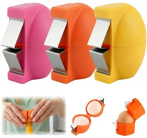 3 Pcs Egg Shell Opener, Egg Separator Egg Cracker Egg Peeler for Raw Eggs, Hard Boiled Egg Peeler Tool for Cutting Eggs,Quickly Cutting Off Eggs Breaker Kitchen Gadgets for Cooking Bakery-1 3 Pcs Egg Shell Opener, Egg Separator Egg Cracker Egg Peeler for Raw Eggs, Hard Boiled Egg Peeler Tool for Cutting Eggs,Quickly Cutting Off Eggs Breaker Kitchen Gadgets for Cooking Bakery-1
