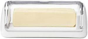 Slice'n Store Butter Dish with Built-In Slicer Lid Fits Long & Short Sticks, Measurement Marks Included Keeps Butter Fresh & Ready to Slice Slice'n Store Butter Dish with Built-In Slicer Lid Fits Long & Short Sticks, Measurement Marks Included Keeps Butter Fresh & Ready to Slice