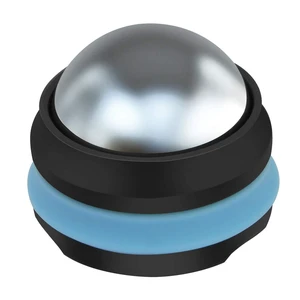 Cold Massage Roller Ball, Stainless Steel Cold Therapy Relief Tool | Free Rolling Removable Gel Ball Deep Tissue Massage Pain Relief, Great Tool for Back/Neck Pain, Muscles Recovery (Black) Cold Massage Roller Ball, Stainless Steel Cold Therapy Relief Tool | Free Rolling Removable Gel Ball Deep Tissue Massage Pain Relief, Great Tool for Back/Neck Pain, Muscles Recovery (Black)