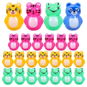Mini Tumbler Toys for Kids Animal Figurines Montessori Wobble Toy Tiny Desktop Ornaments for Home Decor Classroom Rewards Party Favors 1.57 X 1.18 X 1.18 in Mini Tumbler Toys for Kids Animal Figurines Montessori Wobble Toy Tiny Desktop Ornaments for Home Decor Classroom Rewards Party Favors 1.57 X 1.18 X 1.18 in