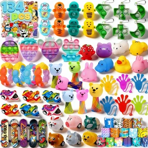 134 Pcs Party Favors for Kids,Prizes Treasure Box Toys for Classroom,Goodie Bag Stuffers,Pinata Filler,Birthday Prize Box,Treasure Chest Bulk Fidget Toys for Students Rewards,Easter Egg Fillers 134 Pcs Party Favors for Kids,Prizes Treasure Box Toys for Classroom,Goodie Bag Stuffers,Pinata Filler,Birthday Prize Box,Treasure Chest Bulk Fidget Toys for Students Rewards,Easter Egg Fillers