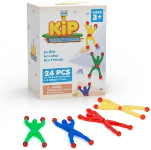 24-Piece Climbing Man Sticky Toy Set - Mini Toys Flexible and Stretchy Wall Tumbler Crawlers for Boys and Girls Age 4-8 and 8-12 - Assorted Colors - Perfect Birthday Party Favors 24-Piece Climbing Man Sticky Toy Set - Mini Toys Flexible and Stretchy Wall Tumbler Crawlers for Boys and Girls Age 4-8 and 8-12 - Assorted Colors - Perfect Birthday Party Favors