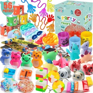 56 Pcs Party Favors Toys for Kids 4-8 8-12 3-5, Treasure Chest Box Toys Classroom Carnival Prizes Small Bulk Pop Fidget Toys Pack Pinata Stuffers Birthday Gifts Goodie Goody Candy Bags Fillers 56 Pcs Party Favors Toys for Kids 4-8 8-12 3-5, Treasure Chest Box Toys Classroom Carnival Prizes Small Bulk Pop Fidget Toys Pack Pinata Stuffers Birthday Gifts Goodie Goody Candy Bags Fillers