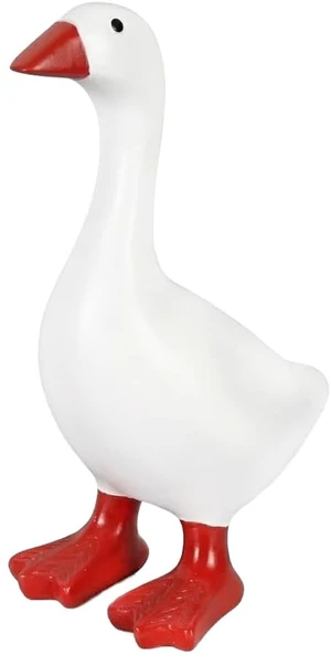 Desk Goose 7 Inch Mini Desktop Goose Statue Office Desk Decor | 7-inch desktop goose decor for office and home. Magnetic beak holds small accessories like keys and clips. Fun gift idea Desk Goose 7 Inch Mini Desktop Goose Statue Office Desk Decor | 7-inch desktop goose decor for office and home. Magnetic beak holds small accessories like keys and clips. Fun gift idea