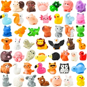 50 Pcs Mini Resin Animal Tiny Resin Animals Figurines Bulk Miniature Little to Hide Small Animal Figures Bulk for Micro Fairy Party Favors Garden Landscape Accessories Dollhouse Crafts Decor 50 Pcs Mini Resin Animal Tiny Resin Animals Figurines Bulk Miniature Little to Hide Small Animal Figures Bulk for Micro Fairy Party Favors Garden Landscape Accessories Dollhouse Crafts Decor