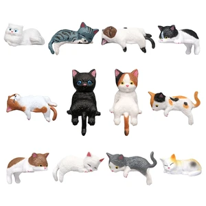 12 Pcs Cat Car Decor Dashboard Accessories, Mini Cat Figurines Cute Car Rear View Mirror Gifts, Funny Computer Monitor Desk Decorations for Women Girl 12 Pcs Cat Car Decor Dashboard Accessories, Mini Cat Figurines Cute Car Rear View Mirror Gifts, Funny Computer Monitor Desk Decorations for Women Girl