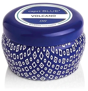 Volcano Scented Mini Tin Jar Candle - Luxury Candles for Home Scented with Tropical Fruit & Sugared Citrus - Soy Candle Wax Blend (Blue, 3 oz) Volcano Scented Mini Tin Jar Candle - Luxury Candles for Home Scented with Tropical Fruit & Sugared Citrus - Soy Candle Wax Blend (Blue, 3 oz)