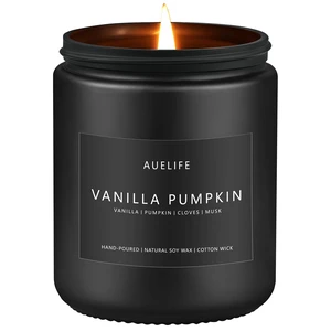 Fall Candle, Vanilla Pumpkin Scented for Home, Soy Wax | Autumn aromatherapy candle; 50-Hour Burn; Fall home decor; Holiday gift for women men Fall Candle, Vanilla Pumpkin Scented for Home, Soy Wax | Autumn aromatherapy candle; 50-Hour Burn; Fall home decor; Holiday gift for women men