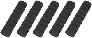 5 Pcs Door Knob Cover, Safety Door Handle Protector Covers Anti-Collision Soft Spiral Door Knob Covers Foam Door Pull Cover for Bedrooms Bathrooms Offices Doors, Black 5 Pcs Door Knob Cover, Safety Door Handle Protector Covers Anti-Collision Soft Spiral Door Knob Covers Foam Door Pull Cover for Bedrooms Bathrooms Offices Doors, Black