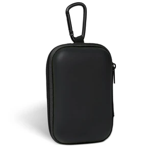 Earbud Case Portable EVA Storage Bag Cell Phone Accessories Organizer with Carabiner for Wired/Wireless Earphone, Earbud, Earpieces, SD Memory Card, Camera Chips, Tech Pouch, Rectangle, Black Earbud Case Portable EVA Storage Bag Cell Phone Accessories Organizer with Carabiner for Wired/Wireless Earphone, Earbud, Earpieces, SD Memory Card, Camera Chips, Tech Pouch, Rectangle, Black