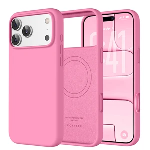 Magnetic for iPhone 18 Pro Max /17 Pro Max Case, Tender Pink | Compatible with MagSafe, Liquid Silicone Shockproof Drop Protection Cover Phone Case with Anti-Scratch Microfiber Lining Magnetic for iPhone 18 Pro Max /17 Pro Max Case, Tender Pink | Compatible with MagSafe, Liquid Silicone Shockproof Drop Protection Cover Phone Case with Anti-Scratch Microfiber Lining