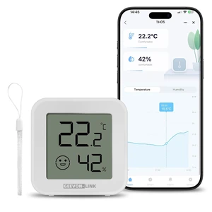 Bluetooth Thermometer Hygrometer,Temperature Humidity Sensor | Indoor Digital Remote Monitor with Electronic Ink Display, App Notification Alert, Free Data Storage Export,for Bedroom Bluetooth Thermometer Hygrometer,Temperature Humidity Sensor | Indoor Digital Remote Monitor with Electronic Ink Display, App Notification Alert, Free Data Storage Export,for Bedroom