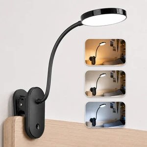 Clip on Light, Clip On Lamp for Desk/Bedside/Headboard/Dorm Room | Stepless Dimmable & 3 Colors Touch Control, Dorm Room Essential, 2600mAh Rechargeable Battery Powered Clip on Light, Clip On Lamp for Desk/Bedside/Headboard/Dorm Room | Stepless Dimmable & 3 Colors Touch Control, Dorm Room Essential, 2600mAh Rechargeable Battery Powered