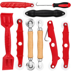 Screen Repair Tool, Window Spline Roller for Installation, 9 PCS | Screen Spline Installer Roller Tool, Durable Window Door Repair Kit for Installing Replacing Sliding Patio Doors RV Home Screen Repair Tool, Window Spline Roller for Installation, 9 PCS | Screen Spline Installer Roller Tool, Durable Window Door Repair Kit for Installing Replacing Sliding Patio Doors RV Home