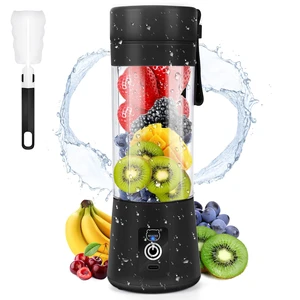 Portable Blender, Personal Mini Juice Blender with Six Blades in 3D(Black) | Mini Juice Blender with Six Blades in 3D, USB Rchargeable Juicer Cup, Take It for Traveling,Outdoor,Gym,Office,Cars,Gift Portable Blender, Personal Mini Juice Blender with Six Blades in 3D(Black) | Mini Juice Blender with Six Blades in 3D, USB Rchargeable Juicer Cup, Take It for Traveling,Outdoor,Gym,Office,Cars,Gift