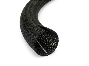 1/4 inch Split Cable Sleeve - 6.5ft Cord Protector Wire Loom Tubing (Black - 1/2 inch x 6.5ft) 1/4 inch Split Cable Sleeve - 6.5ft Cord Protector Wire Loom Tubing (Black - 1/2 inch x 6.5ft)