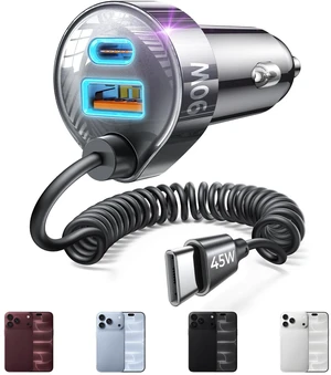 90W for iPhone 18 17 16 Pro Max Car Charger USB C Fast Charge | Super Fast for iPhone Duo Cigarette Lighter USB C Adapter for iPhone 18 Pro Max,Samsung Galaxy S26 Ultra, Car Accessories 90W for iPhone 18 17 16 Pro Max Car Charger USB C Fast Charge | Super Fast for iPhone Duo Cigarette Lighter USB C Adapter for iPhone 18 Pro Max,Samsung Galaxy S26 Ultra, Car Accessories