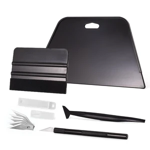 Wallpaper Smoothing Tool Kit, Vinyl Film Wallpaper Tools | Peel and Stick Contact Paper Application Kit, Big Smoothing Squeegee, Felt Scraper, Edge Tucking Stick, Craft Knife & Blades Wallpaper Smoothing Tool Kit, Vinyl Film Wallpaper Tools | Peel and Stick Contact Paper Application Kit, Big Smoothing Squeegee, Felt Scraper, Edge Tucking Stick, Craft Knife & Blades