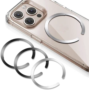 MagSafe Sticker, MagSafe Ring for iPhone 18 Pro Max/17-12 | 4 Pack Metal Ring for Phone case, Universal Magnetic Wireless Charger Conversion Kit, for Samsung/Google, Black & Silver MagSafe Sticker, MagSafe Ring for iPhone 18 Pro Max/17-12 | 4 Pack Metal Ring for Phone case, Universal Magnetic Wireless Charger Conversion Kit, for Samsung/Google, Black & Silver