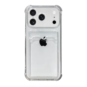 Clear Wallet Phone Case for iPhone 18 Pro Max /17 Pro Max, Upgrade Card Slot Case, Slim Fit Protective Soft TPU Shockproof Wallet Case for iPhone 18 Pro Max /17 Pro Max (Clear) Clear Wallet Phone Case for iPhone 18 Pro Max /17 Pro Max, Upgrade Card Slot Case, Slim Fit Protective Soft TPU Shockproof Wallet Case for iPhone 18 Pro Max /17 Pro Max (Clear)