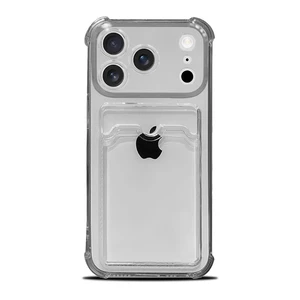 Clear Wallet Phone Case for iPhone 18 Pro Max /17 Pro Max, Upgrade Clear Card Slot Case, Slim Fit Protective Soft TPU Shockproof Wallet Case for iPhone 18 Pro Max /17 Pro Max (Black) Clear Wallet Phone Case for iPhone 18 Pro Max /17 Pro Max, Upgrade Clear Card Slot Case, Slim Fit Protective Soft TPU Shockproof Wallet Case for iPhone 18 Pro Max /17 Pro Max (Black)