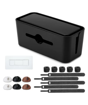 Cable Management Box, Medium, Cable Organizer Box, Cord Organizer Box, Cable Box Organizer, Cord Management Box, Cord Hider Box, Cord Box for Wires on Floor, Power Strip Cover Box Baby Proof Cable Management Box, Medium, Cable Organizer Box, Cord Organizer Box, Cable Box Organizer, Cord Management Box, Cord Hider Box, Cord Box for Wires on Floor, Power Strip Cover Box Baby Proof