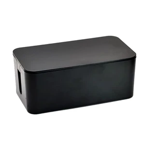 Cable Management Box,Power Cover Surge Protector for Desk Large Black | Cable Organizer Box to Hide Wires,Power Strip Storage, Router Organizer, Desktop Tidy,Surge Protector Cable Management Box,Power Cover Surge Protector for Desk Large Black | Cable Organizer Box to Hide Wires,Power Strip Storage, Router Organizer, Desktop Tidy,Surge Protector