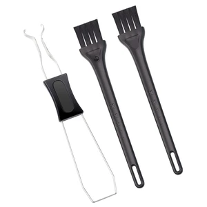 1 PCS Keycap Puller Switch Puller with 2 Cleaning Brushes | For Mechanical Keyboard, Fixing & Removal Tool, Stainless Steel 1 PCS Keycap Puller Switch Puller with 2 Cleaning Brushes | For Mechanical Keyboard, Fixing & Removal Tool, Stainless Steel