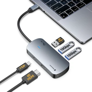 5-in-1 USB C to HDMI Adapter with 4K@60Hz HDMI,100W PD,3 USB A | HDMI to USB C for Laptop, PC, Tablet, MacBook Pro/Neo/Air, iPad Pro/Air, iMac, iPhone 17/16/15 5-in-1 USB C to HDMI Adapter with 4K@60Hz HDMI,100W PD,3 USB A | HDMI to USB C for Laptop, PC, Tablet, MacBook Pro/Neo/Air, iPad Pro/Air, iMac, iPhone 17/16/15