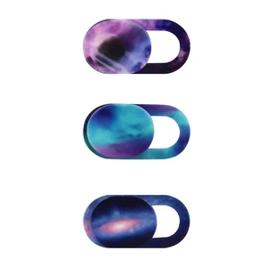 Laptop Camera Cover Slide 3 Packs, Ultra Thin Webcam Privacy Protector | Webcam-Privacy-Covers Stickers fit for MacBook Pro, iMac, iPad Pro, and More Laptop or Tablet, Colorful Space Laptop Camera Cover Slide 3 Packs, Ultra Thin Webcam Privacy Protector | Webcam-Privacy-Covers Stickers fit for MacBook Pro, iMac, iPad Pro, and More Laptop or Tablet, Colorful Space