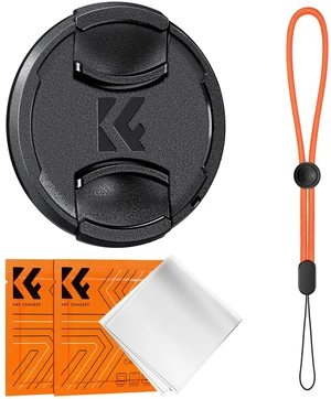 58mm Lens Cap Cover 4-in-1 Center Pinch Lens Cover for Rebel t7 | Anti-Loss Keeper Leash + Microfiber Cleaning Cloth Kits Compatible with Canon, Sony, Fujifilm Camera Lenses, PC02 58mm Lens Cap Cover 4-in-1 Center Pinch Lens Cover for Rebel t7 | Anti-Loss Keeper Leash + Microfiber Cleaning Cloth Kits Compatible with Canon, Sony, Fujifilm Camera Lenses, PC02