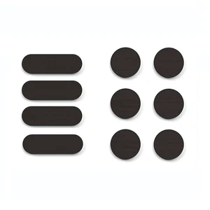 Universal Webcam Cover Stickers - Privacy Protection Accessory, No Residue Application, Safe Screen Closure - Dots and Bars, 20 Pieces - Black Universal Webcam Cover Stickers - Privacy Protection Accessory, No Residue Application, Safe Screen Closure - Dots and Bars, 20 Pieces - Black