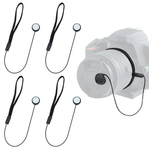 5 Pcs Camera Lens Cap Keeper, Elastic Lens Cover Leash | Lens Cap Holder for Ca-NonNi-konSo-nyFu-jifilmO-lympusPa-nasonic & Others SLR DSRL Mirrorless Lenses 5 Pcs Camera Lens Cap Keeper, Elastic Lens Cover Leash | Lens Cap Holder for Ca-NonNi-konSo-nyFu-jifilmO-lympusPa-nasonic & Others SLR DSRL Mirrorless Lenses