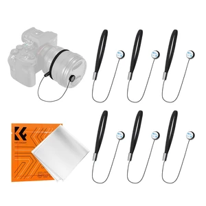 6 Pack Lens Cap Keeper, Camera Lens Cap Leash with Elastic Loop & Microfiber Cleaning Cloth Kit, Compatible for Canon, Nikon, Sony, Sigma, Fujifilm, DSLRs Lenses Cap 6 Pack Lens Cap Keeper, Camera Lens Cap Leash with Elastic Loop & Microfiber Cleaning Cloth Kit, Compatible for Canon, Nikon, Sony, Sigma, Fujifilm, DSLRs Lenses Cap