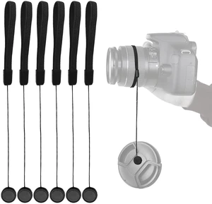 Lens Cap Keeper Cords, Elastic Anti-Loss Lens Cap Tethers for DSLR Cameras | Stretchable cords keep lens caps securely attached to cameras. Compatible with most DSLR and mirrorless lenses. Lens Cap Keeper Cords, Elastic Anti-Loss Lens Cap Tethers for DSLR Cameras | Stretchable cords keep lens caps securely attached to cameras. Compatible with most DSLR and mirrorless lenses.