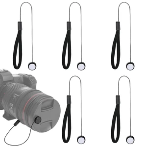 5 Pack Lens Cap Leash, Lens Cap Keeper, Camera Lenses Caps Leash with Elastic for Mirrorless Camera Lenses 5 Pack Lens Cap Leash, Lens Cap Keeper, Camera Lenses Caps Leash with Elastic for Mirrorless Camera Lenses