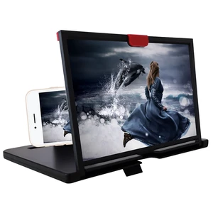 12 inch Foldable Phone Screen Magnifier, Portable Foldable Phone Stand 3D Thin Mobile Phone Amplifier, 3D HD Mobile Phone Magnifier Projector Screen Compatible with All SmartPhones 12 inch Foldable Phone Screen Magnifier, Portable Foldable Phone Stand 3D Thin Mobile Phone Amplifier, 3D HD Mobile Phone Magnifier Projector Screen Compatible with All SmartPhones