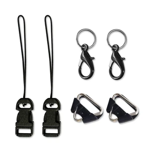 6Pcs Camera Strap Quick Release Clips with Metal Hooks Neck Strap Fast Links Clamps Anchor Connectors Adjustable Quick Release Buckles for DSLR Style Adapter with Steel Lug Rings 6Pcs Camera Strap Quick Release Clips with Metal Hooks Neck Strap Fast Links Clamps Anchor Connectors Adjustable Quick Release Buckles for DSLR Style Adapter with Steel Lug Rings