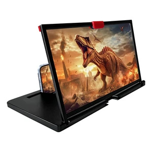 Screen Magnifier Amplifier Projector Screen for Movies, Videos,and Gaming | 12" 3D HD Foldable Screen Magnifier,Anti-Blue Light Big Screen Enlarger for All Smartphones,black Screen Magnifier Amplifier Projector Screen for Movies, Videos,and Gaming | 12" 3D HD Foldable Screen Magnifier,Anti-Blue Light Big Screen Enlarger for All Smartphones,black