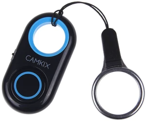 Camera Shutter Remote Control with Bluetooth Wireless Technology - Works Flawlessly with iPhone/iPad and Android (Blue) Camera Shutter Remote Control with Bluetooth Wireless Technology - Works Flawlessly with iPhone/iPad and Android (Blue)