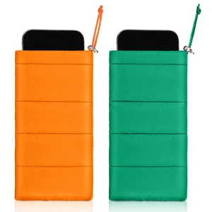 2 Pack 2 Pcs Thermal Phone Case, Orange,Green | Cellphone Pouches Warm, Adjustable Lanyard, Prevents Freezing & Overheating, Extends Battery Usage for Outdoor Sports 2 Pack 2 Pcs Thermal Phone Case, Orange,Green | Cellphone Pouches Warm, Adjustable Lanyard, Prevents Freezing & Overheating, Extends Battery Usage for Outdoor Sports