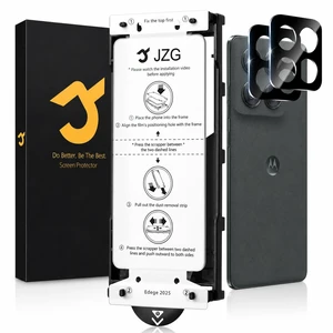 2 Pack for Motorola Edge 2025 Screen Protector Soft Ceramic Film | 2 Pack Camera Lens Protector with Installation Frame,Support Fingerprint Unlock, Touch Sensitive, Anti-Scratch, Case Friendly 2 Pack for Motorola Edge 2025 Screen Protector Soft Ceramic Film | 2 Pack Camera Lens Protector with Installation Frame,Support Fingerprint Unlock, Touch Sensitive, Anti-Scratch, Case Friendly