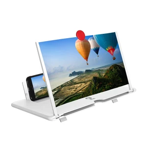 12"Screen Magnifier Amplifier,3D HD Mobile Phone Magnifier Projector Screen for Movies,Videos,and Gaming.Foldable Mobile Phone Holder with Screen Magnifier,Supports All Smartphones,A Smart Gift(White) 12"Screen Magnifier Amplifier,3D HD Mobile Phone Magnifier Projector Screen for Movies,Videos,and Gaming.Foldable Mobile Phone Holder with Screen Magnifier,Supports All Smartphones,A Smart Gift(White)