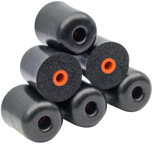 Foam Earbud Tips for Walkers, Elgin, Plugfones, Westone, Etymotic | Replacement Tips, IEM Memory Foam Tips, In Ear Monitor Tips, Noise Isolation, 3 Pairs, Small/ Medium/ Large, Black Foam Earbud Tips for Walkers, Elgin, Plugfones, Westone, Etymotic | Replacement Tips, IEM Memory Foam Tips, In Ear Monitor Tips, Noise Isolation, 3 Pairs, Small/ Medium/ Large, Black