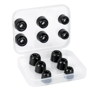 6 Pairs IEM Ear tips for KZ ZS10 Pro in ear Monitor, KBEAR KF02 Memory Foam Earbud Tips Noise Canceling Eartips for KZ ZS12 PRO-2, Castor-Pro, ZAR, ZAS, CCZ Melody, KS1, Tangzu, CCA CRA (L/M/S, Black) 6 Pairs IEM Ear tips for KZ ZS10 Pro in ear Monitor, KBEAR KF02 Memory Foam Earbud Tips Noise Canceling Eartips for KZ ZS12 PRO-2, Castor-Pro, ZAR, ZAS, CCZ Melody, KS1, Tangzu, CCA CRA (L/M/S, Black)