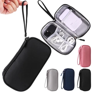 Universal Cable Organizer - Electronics Accessories Bag for Charger, Phone, Memory Cards & Travel Gadgets (Black) Universal Cable Organizer - Electronics Accessories Bag for Charger, Phone, Memory Cards & Travel Gadgets (Black)