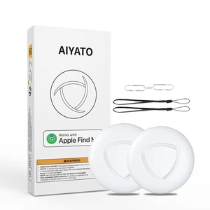 2 Pack Smart Bluetooth Tracker Key Finder Work with Apple Find My Item Locator Trakcer Tag Tracking Device for Keys,Wallet,Luggage,Pets and Bag iOS Compatible Only 2 Pack Smart Bluetooth Tracker Key Finder Work with Apple Find My Item Locator Trakcer Tag Tracking Device for Keys,Wallet,Luggage,Pets and Bag iOS Compatible Only