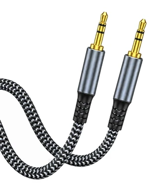 Aux Cord 4ft - Premium 3.5mm to 3.5mm Audio Cable for Car Stereo | Nylon Braided Aux Cable for Headphones, Speakers, Home Stereo, Gold-Plated Auxiliary Cable Aux Cord 4ft - Premium 3.5mm to 3.5mm Audio Cable for Car Stereo | Nylon Braided Aux Cable for Headphones, Speakers, Home Stereo, Gold-Plated Auxiliary Cable