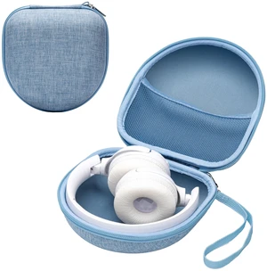 Universal Headphone Case for Soundcore/KVIDIO/iClever, Light Blue | Compatible with Beats Solo 4/3/Studio Pro/Studio 3/BERIBES/SONY MDR7506/JBL junior 320/ATH M30X Bluetooth Headphones Universal Headphone Case for Soundcore/KVIDIO/iClever, Light Blue | Compatible with Beats Solo 4/3/Studio Pro/Studio 3/BERIBES/SONY MDR7506/JBL junior 320/ATH M30X Bluetooth Headphones